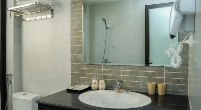 Семейный номер Standard с видом на город Bai Chay Panda Hotel
