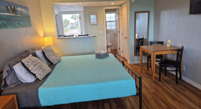 Студия Deluxe с балконом и с видом на океан Studio 1 Motel - Daytona Beach