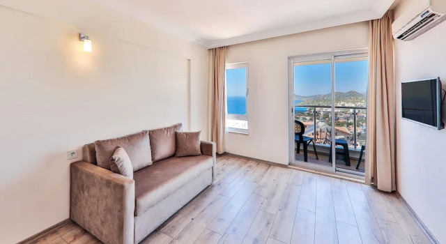 Двухместные апартаменты Deluxe с видом на море Ekici Suites