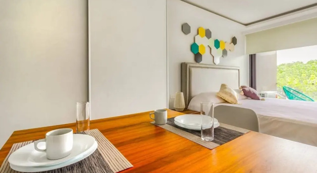 Brand New Studio! Steps From The Beach! AC! Best!, Rezerwuj Hotel Playa del Carmen Quintana Roo