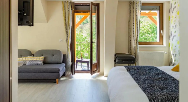 Двухместный номер Standard с видом на сад Logis Hotel Des Vosges