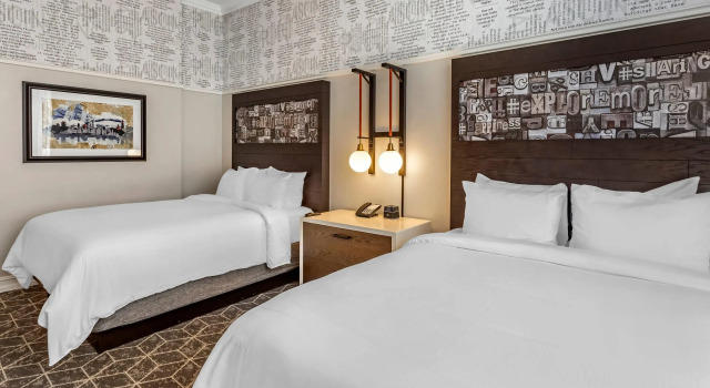Четырёхместный номер Standard Hilton Vacation Club Hotel Blake Chicago