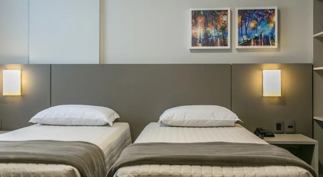 Двухместный номер Deluxe Tri Hotel Premium Criciúma