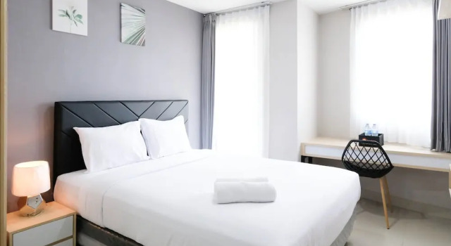 Best Choice And Nice Studio Apartment At Grand Dharmahusada Lagoon, Book Lejlighed Mulyorejo Surabaya, nær Sepuluh Nopember Institute of Technology