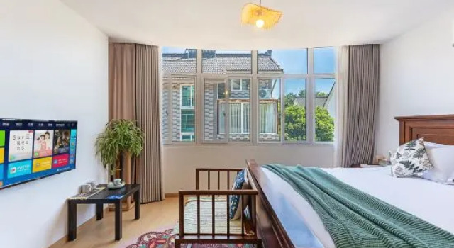 Двухместный номер Standard Hangzhou Jingjing Home Boutique Inn