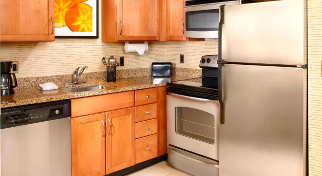 Люкс с 2 комнатами Residence Inn Columbus Downtown