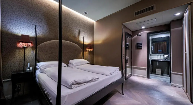 Двухместный номер Deluxe с видом на канал Hotel Palazzo Barbarigo Sul Canal Grande