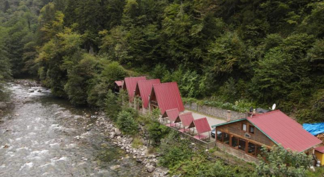 Kiyi Bungalov, Забронировать Отель Чамлыхемшин Ризе, 3* 4*