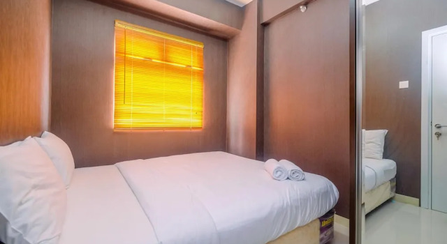 Comfort 1BR with Study Room Green Pramuka Apartment, Prenota Appartamento Cempaka Putih 
