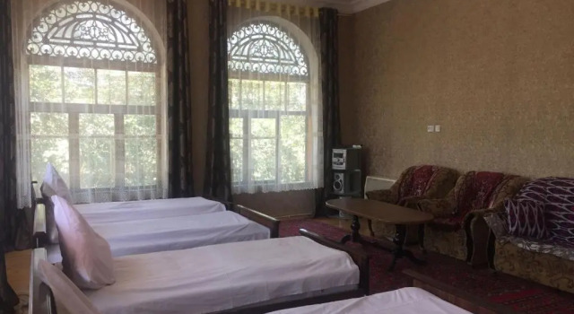 Bett im Wohnheim Gulsara hostel