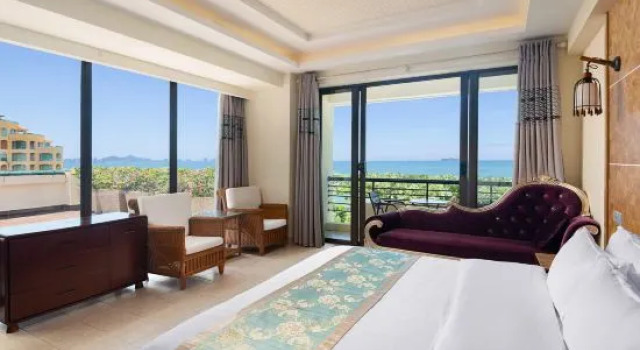Номер Deluxe с видом на море Palm Beach Resort & Spa