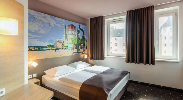 Двухместный номер B&B HOTEL Düsseldorf-Mitte