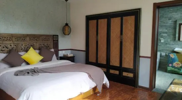 Кровать в общем номере Beijing Yunyinli Residential