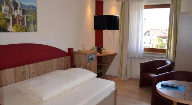 Sokak manzaralı Ekonomi çift kişilik oda Alpchalet Schwanstein