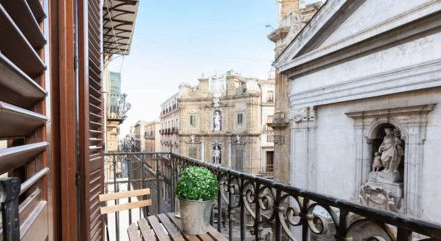 Madonna delle Lettere, Book Lejlighed Palermo Sicilien