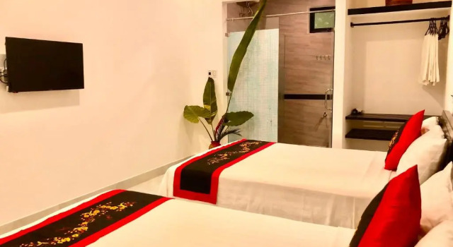 Четырёхместный номер Standard с видом на сад Sunny Garden Homestay