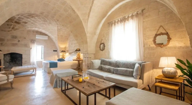Трёхместный люкс Deluxe Masseriola Antiche Fogge by Apulia Hospitality