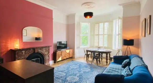 Апартаменты Lovingly Restored Victorian Apartment in Hastings