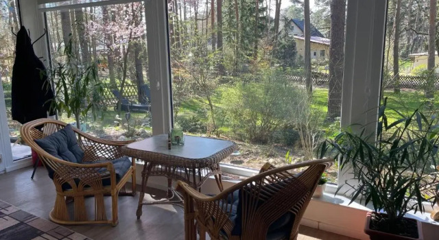 Коттедж NEUES Ferienhaus "Kolibri" direkt in Wandlitz See