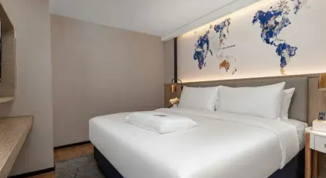 Люкс Deluxe Kyriad Hotel (Zhongshan Xiaolan Daxin Xindu Hui)