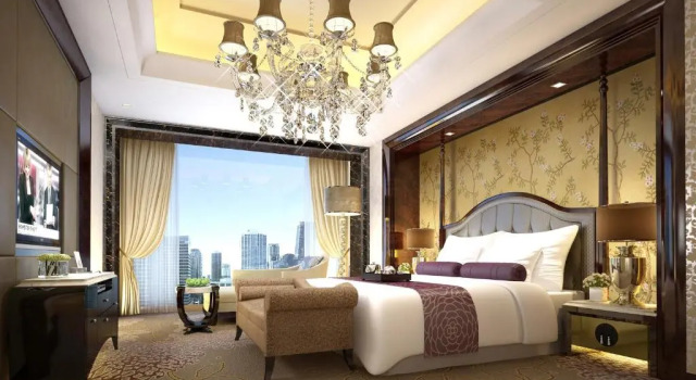 Двухместный номер Executive Wanda Realm Taizhou