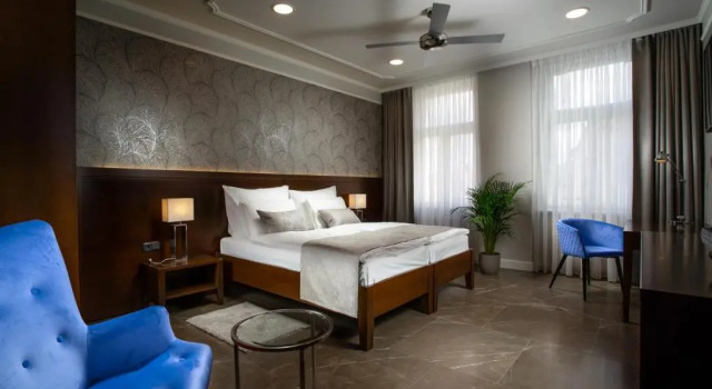 Двухместный номер Deluxe с видом на город Hotel Anna