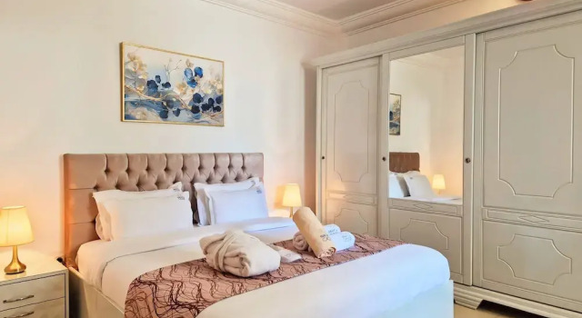 Апартаменты Comfort LOrchidée - Villa de luxe avec piscine chauffée, ascenseur privatif et vue sur le lac de Tunis