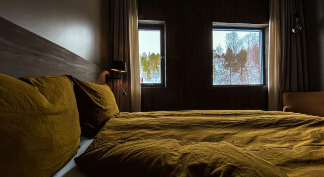 Семейный номер Standard с красивым видом из окна Bjørnfjell Mountain Lodge