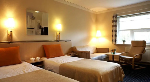 Komfort- dobbelt værelse Hotel Svanen