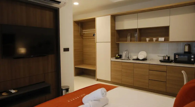 Семейные апартаменты NOVO Serviced Suites by Widebed