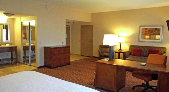 Двухместный люкс Hampton Inn Waynesburg