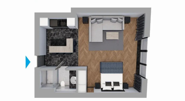 Апартаменты DEO PLAZA Premium Suites & Riverside by Downtown Apartments