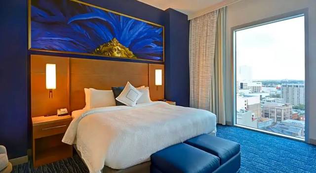 Двухместный люкс c 1 комнатой Residence Inn by Marriott New Orleans French Quarter Area/Cen B