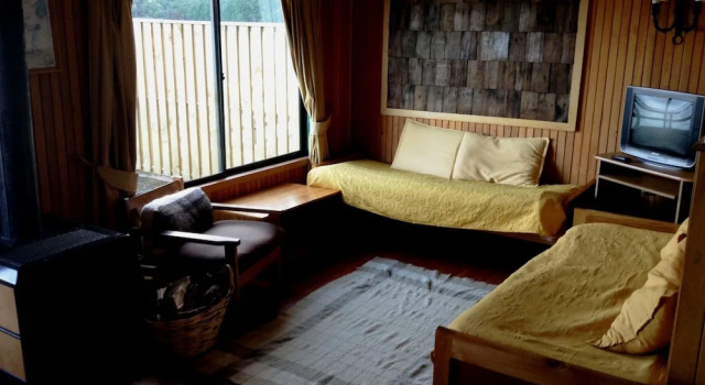 Cabañas Palafitos Los Pescadores, Book Hotel Hoteller i Chiloe med parkering, Parkering