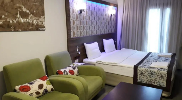 Двухместный номер Deluxe с балконом Dolphin Apart Hotel