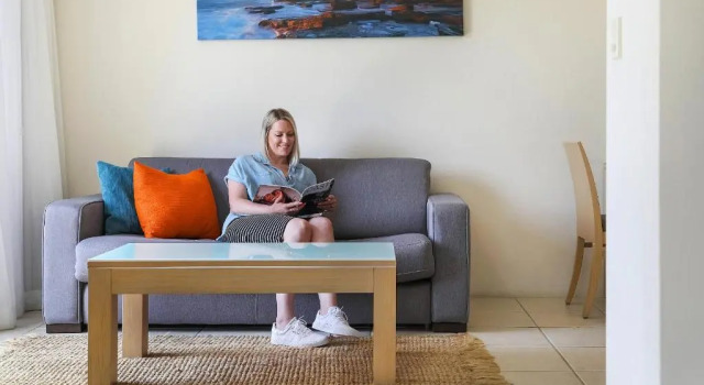 Студия с балконом Terrigal Sails Serviced Apartments