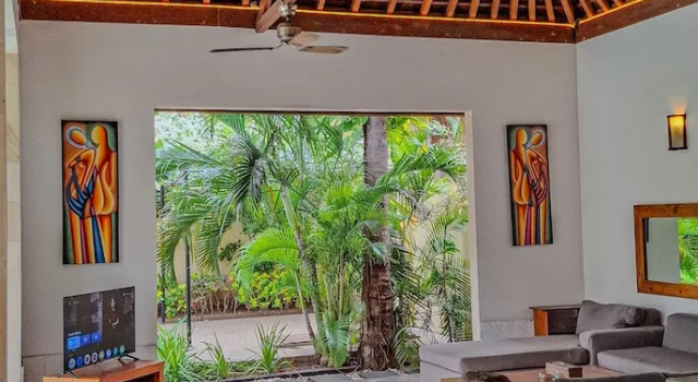 Семейная вилла с 3 комнатами с видом на бассейн Gili Luxury Villa
