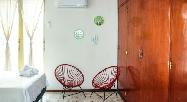 Четырёхместный номер Comfort с видом на сад Villa Mandarina Suites Tuxpan