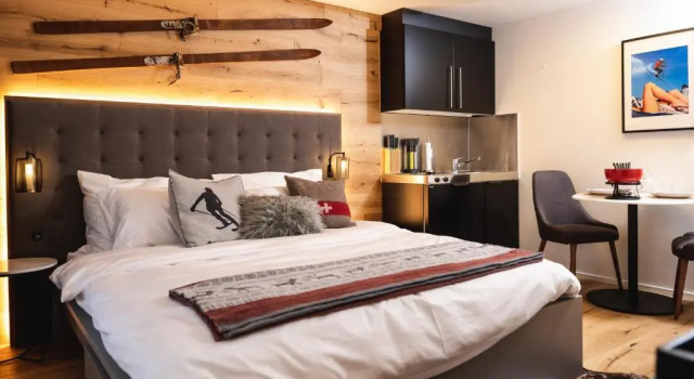 Wunderstay Alpine 403 Centric Studio Balcony/View, Book Hotel Davos Grisons