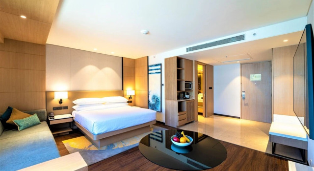 Двухместный люкс с видом на город Courtyard by Marriott Vadodara