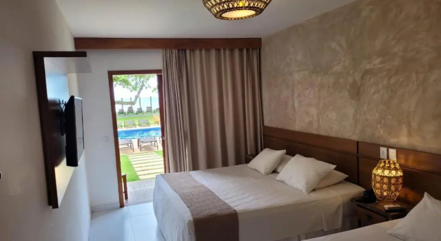Люкс с видом на море Aquarela Praia Hotel