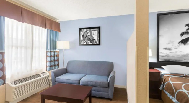 Двухместный номер Deluxe Super 8 by Wyndham Ellenton Bradenton Area