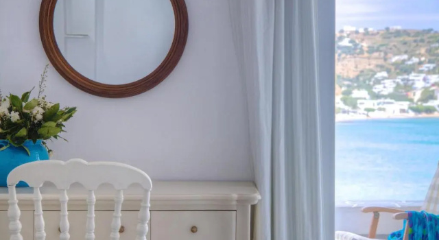 Трёхместный номер Standard с видом на море Platys Gialos Hotel Sifnos