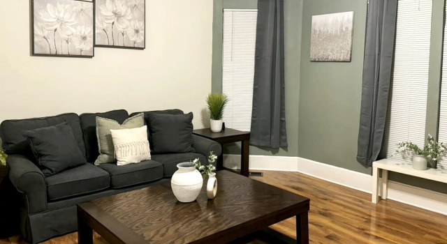 Downtown 1BR Stay Walk to Cafes Parks, Prenota Appartamento Indianapolis Indiana