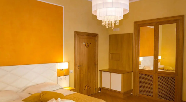 Номер Comfort с балконом и с видом на горы Villa Di Natale