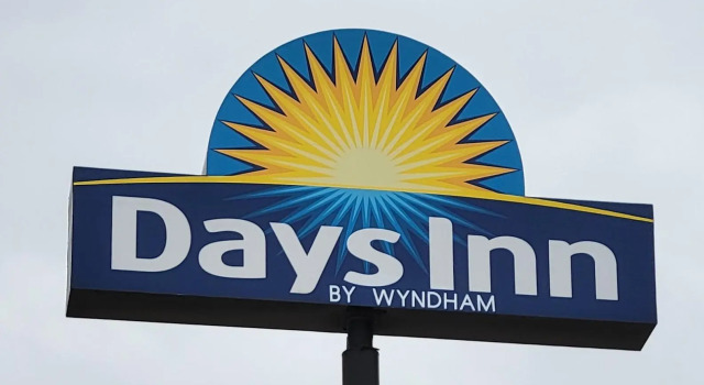 Кровать в общем номере Days Inn Woodward OK