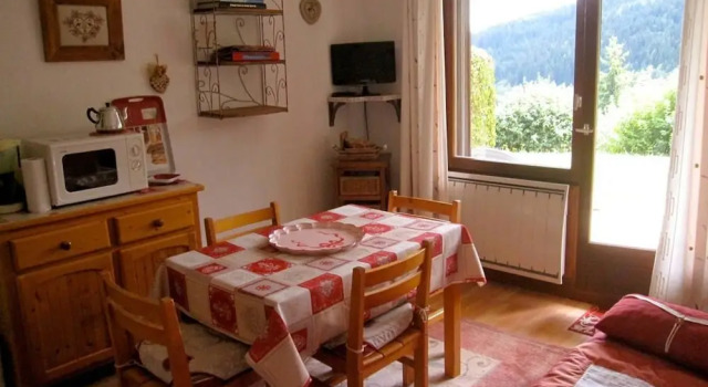 Studio in Cordon, With Wonderful Mountain View, Furnished Terrace and, Réserver Hôtel Cordon Évasion Mont-Blanc