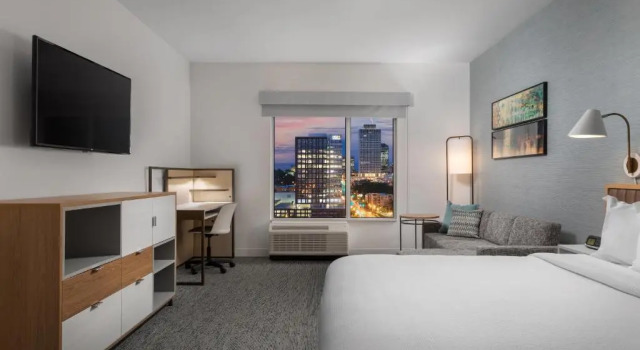Студия с видом на город TownePlace Suites by Marriott Nashville Midtown