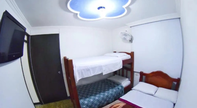 Четырёхместный семейный номер Standard Hotel Los Cristales
