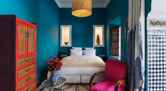 Двухместный номер Deluxe Riad Les Yeux Bleus